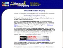 Tablet Screenshot of modernimaging.com